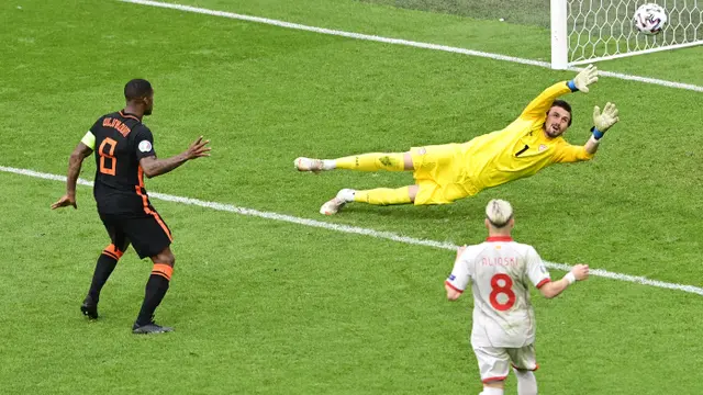 Piala Eropa 2020 Makedonia Utara Melawan Belanda