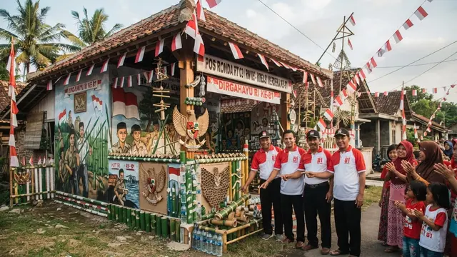Lomba Kemerdekaan 17 Agustus 1945 HUT RI Ke-81 yang Unik