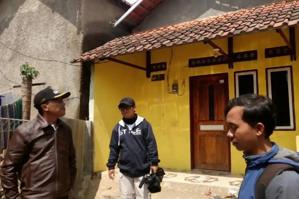 Rumah bomber Kampung Melayu, Ahmad Sukri, di Garut, Jawa Barat.