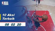 Berita Video 10 Aksi Terbaik NBA 8 Februari 2020