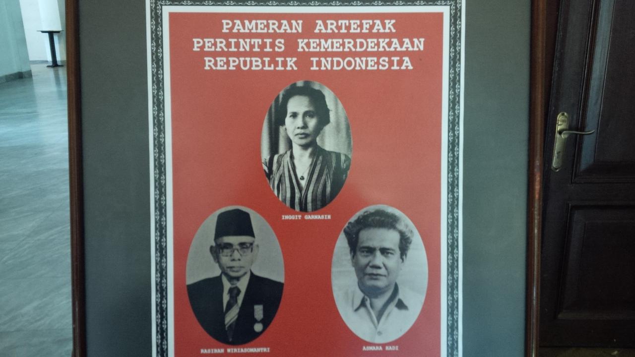 Inggit Garnasih Tampil di Pameran Artefak 3 Orang Dekat Sukarno