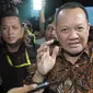 Sekretaris Mahkamah Agung (MA) Nurhadi Abdurrachman usai memenuhi panggilan KPK di gedung KPK, Jakarta, Selasa (24/5). Nurhadi sempat mangkir dari panggilan KPK untuk diperiksa sebagai saksi. (Liputan6.com/Helmi Afandi)