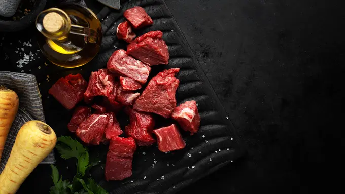 Ilustrasi Daging Merah sebagai Pemicu Asam Urat