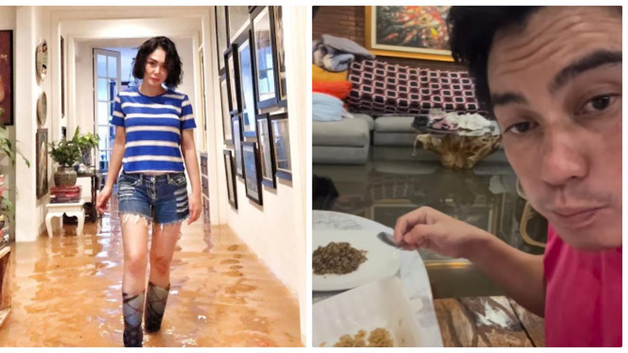 Rumah 6 Artis Ini Pernah Kebanjiran Sampai Masuk Rumah, Baim Wong