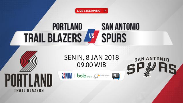 Portland Trail Blazers Vs San Antonio Spurs