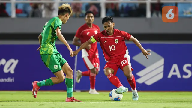 Foto: Lima Gol Tanpa Balas! Begini Aksi Berkelas Pemain Timnas Indonesia U-23 saat Bantai Makau di Kualifikasi Piala Asia U-23 2026