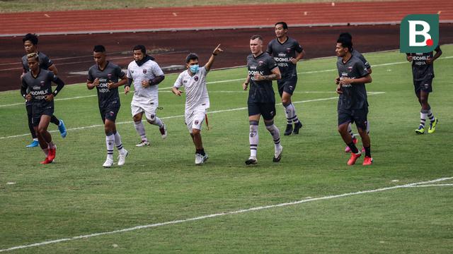 Foto: Gelar Latihan Pungkasan, Persita Tangerang Siap Hadapi Pertandingan Perdana BRI Liga 1