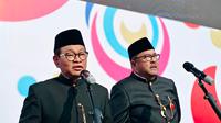 Gubernur Jakarta, Pramono Anung dan Wakil Gubernur Rano Karno. (c) Muhammad Fachri Darmawan/Liputan6.com