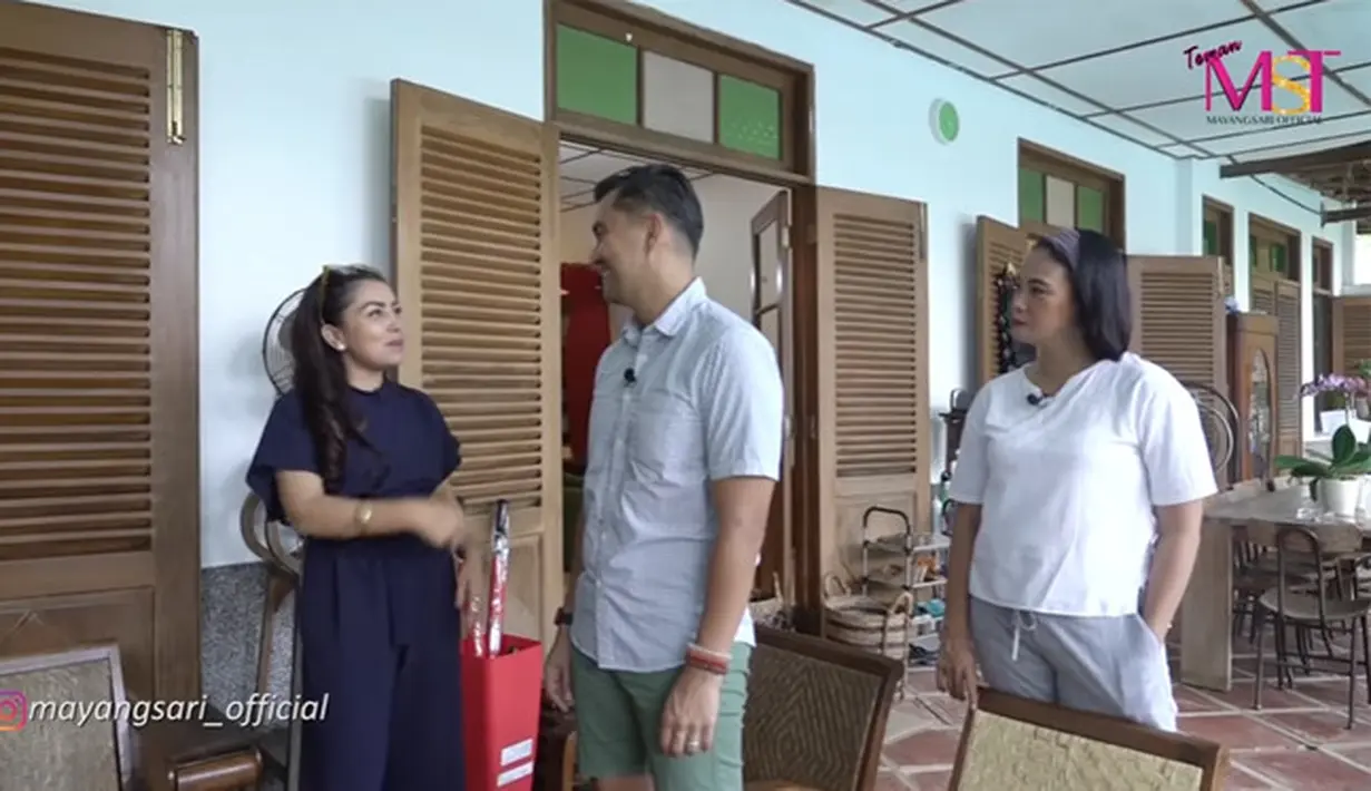 Rumah Anjasmara dan Dian Nitami (Youtube/MAYANGSARI OFFICIAL)