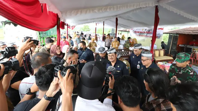 Mentan SYL Kawal Panen Raya Padi di Jateng, Produktivitas Hingga 7 Ton Per Hektar