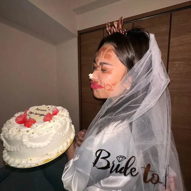 6 Potret Bridal Shower Azizah Salsha, Dikabarkan Menikah dengan Pratama Arhan Hari Ini
