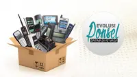 Evolusi Ponsel dari Masa ke Masa (Liputan6.com/Andri Wiranuari)