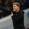 Calon pelatih Timnas Inggris berikutnya adalah Eddie Howe. Howe sendiri bisa dikatakan salah satu pelatih muda yang naik daun di Inggris. Namun sang pelatih dilaporkan masih berkomitmen untuk menangani The Magpies, sehingga kemungkinan tidak mau mengambil pekerjaan ini. (Adrian DENNIS / AFP)