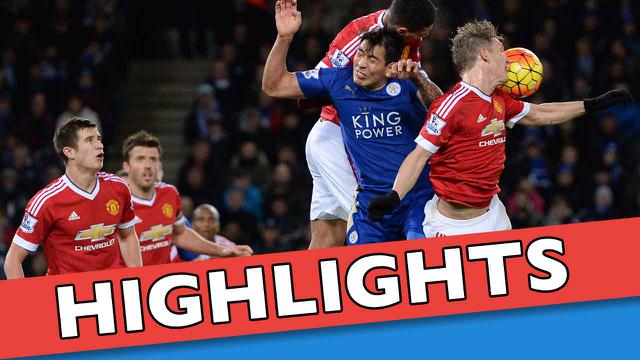 Video Highlights Leicester City Vs Manchester United 1 1 Video Bola Com