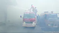 Sejumlah Kios di Terminal Brawijaya Banyuwangi Terbakar, Uang Hasil Jualan Ikut Hangus