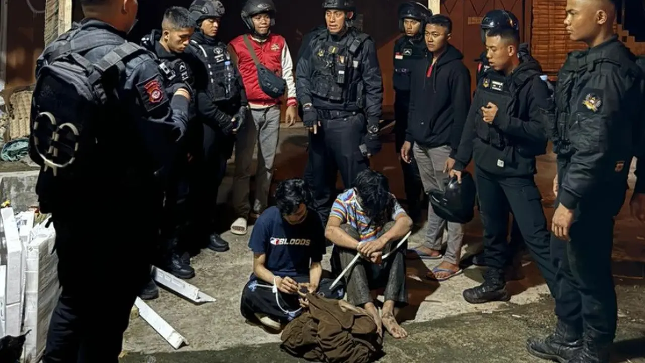 pelaku penodongan dan pemerasan ditangkap