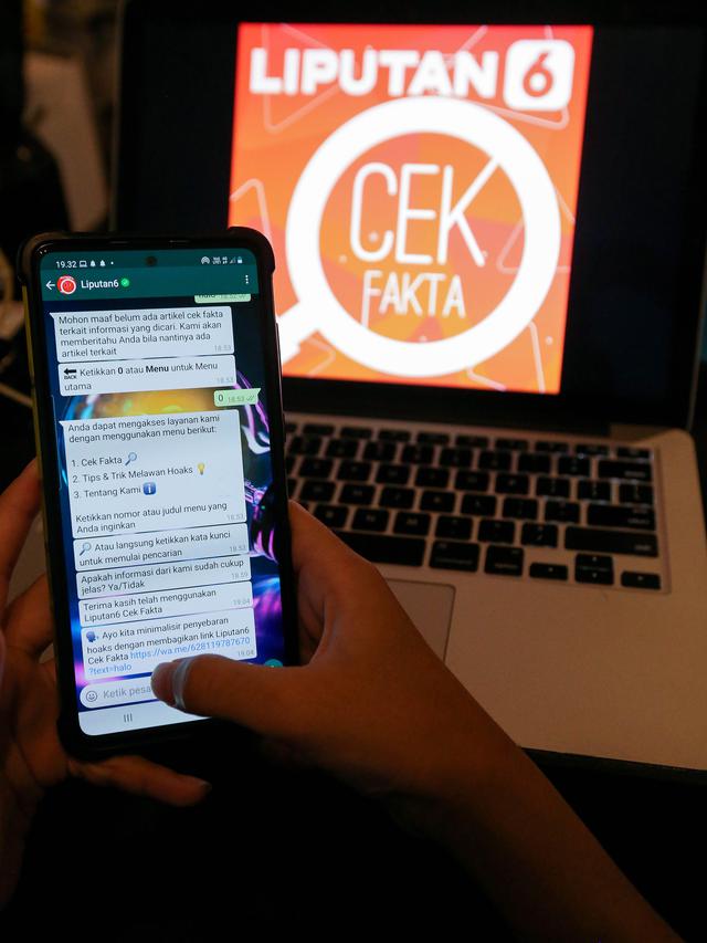 Chatbot WA Cek Fakta