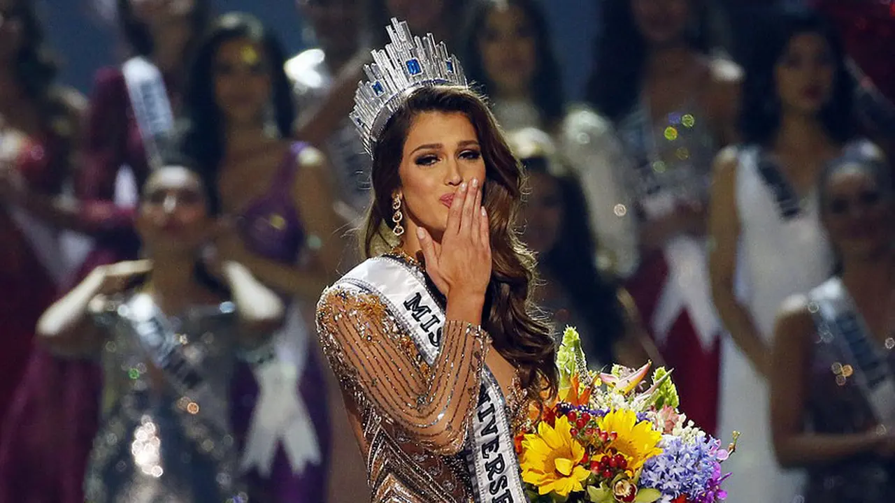 Iris Mittenaere, Miss Universe 2016. (Foto: Dailymail)