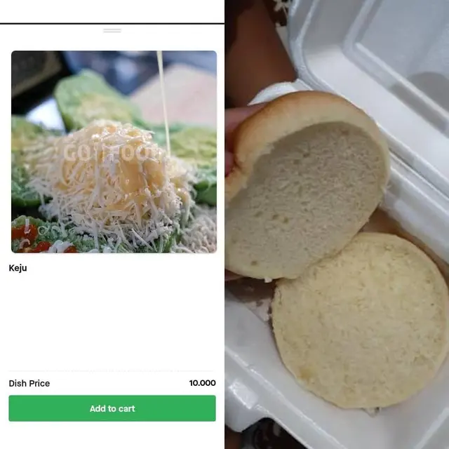 10 Potret Isian Roti Ini Tak Sesuai Ekspektasi, Bikin Kecewa