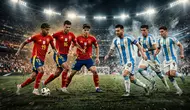 Argentina dan Spanyol Dipastikan Kenakan Jersey Kandang di Final Piala Dunia 2026, Ini Alasan FIFA