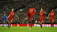 Liverpool Hentikan Tiga Kemenangan Beruntun Leicester City