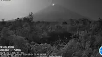 Gunung Semeru di Lumajang erupsi selama 130 detik (Istimewa)