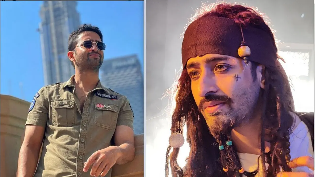 Shaheer Sheikh jadi bajak laut (Foto: Instagram/@shaheernsheikh)