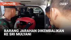 Dua pemuda tiba-tiba mendatangi rumah Menteri Keuangan Sri Mulyani di Bintaro, Tangerang Selatan, Minggu (31/8) sore. Mereka mengendarai mobil putih sambil membawa mainan dan peralatan makan yang diduga diambil saat penjarahan.