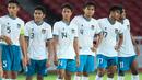 <p>Para pemain Timnas Indonesia U-22 berbaris setelah berakhirnya laga leg kedua uji coba menghadapi Timnas Lebanon U-22 di Stadion Utama Gelora Bung Karno (SUGBK), Jakarta, Minggu (16/4/2023). Timnas Indonesia U-22 menang dengan skor 1-0. (Bola.com/M Iqbal Ichsan)</p>