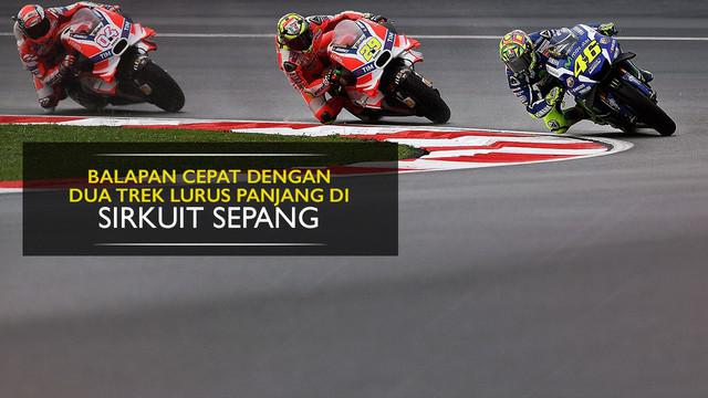 Berita video motion grafis tentang data dan statistik Sirkuit Sepang, Malaysia, dan juga sering menjadi tempat penentu gelar juara MotoGP.