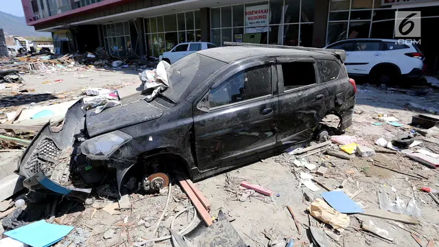 Menyedihkan, Begini Potret Mobil Korban Gempa Palu yang Dijarah