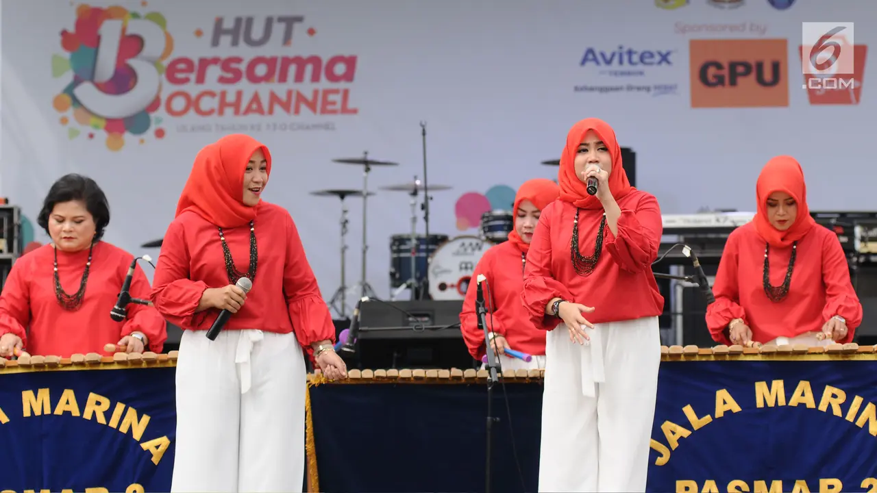 Dari Geisha Hingga Pencak Silat Marinir Meriahkan HUT Bersama O Channel dan Jalasenastri TNI AL