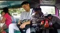 6 Potret Orang di Angkot Ini Nyeleneh Banget, Ada-Ada Saja (Twitter/txtdarigajelas)