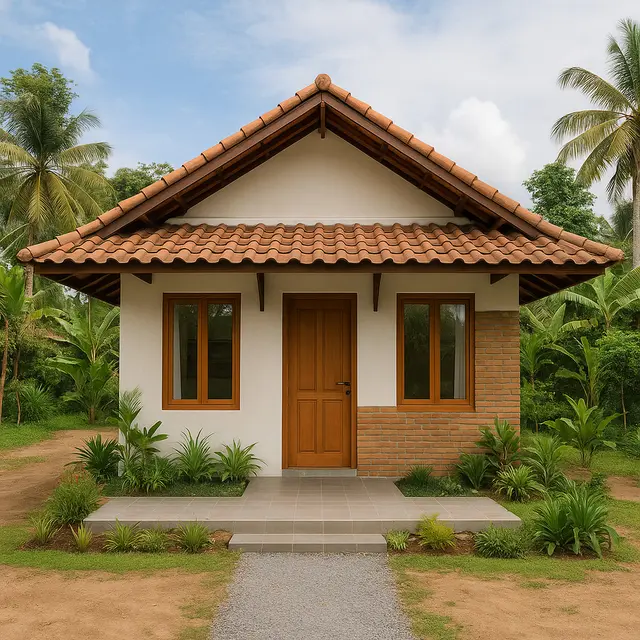 Model Rumah Sederhana yang Indah dan Kekinian di Desa