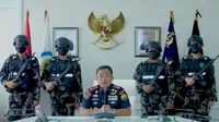 Direktur Jenderal Pengawasan Sumber Daya Kelautan dan Perikanan, Laksamana Muda TNI Adin Nurawaluddin