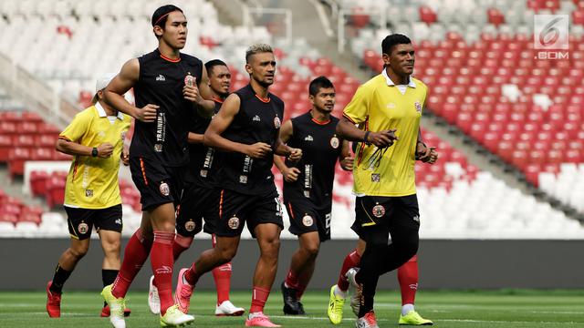 Persija Gelar Latihan Tertutup Jelang Hadapi Persib