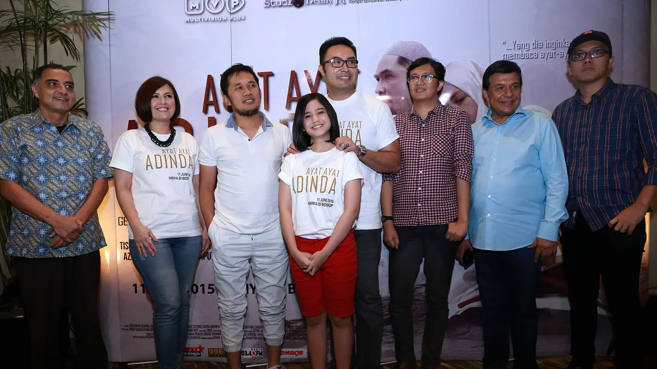 [Bintang] Preskon film Ayat Ayat Adinda
