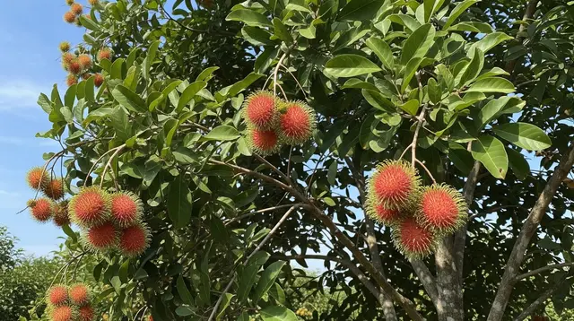 Cara Membuat Pohon Rambutan Berbuah di Luar Musim, Lebat Sepanjang Tahun