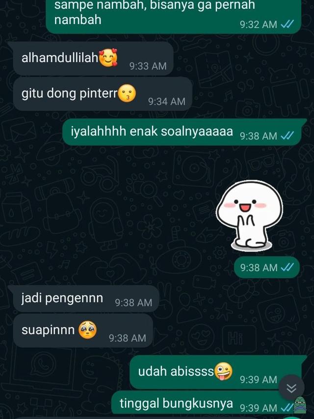 6 Chat Makan Virtual Bareng Pacar Ini Bikin Ngakak, Gagal Romantis