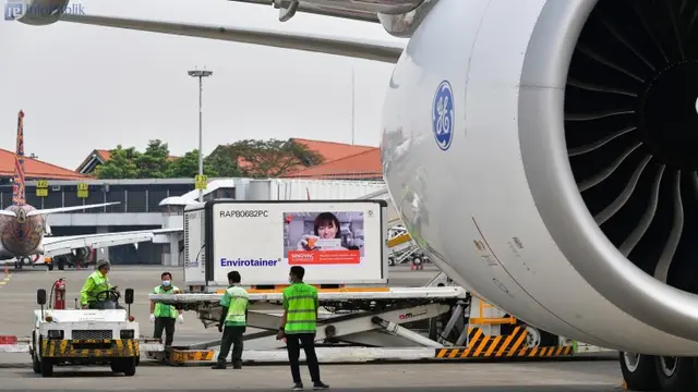 Indonesia Kedatangan Vaksin Sinovac