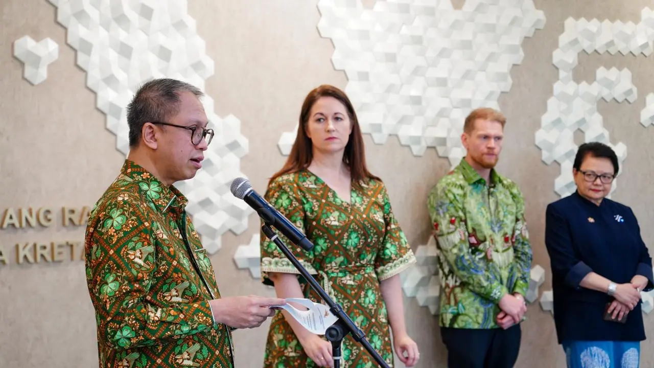 Strategic Dialogue on Strengthening Bilateral Trade and Investment Cooperation between Indonesia and Ireland. (Dok Kemenko Perekonomian)
