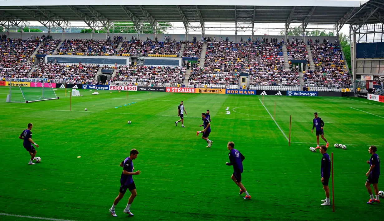 Jerman akan menjadi tuan rumah EURO 2024 yang akan digelar pada 14 Juni hingga 14 Juli 2024. (Tobias SCHWARZ/AFP)