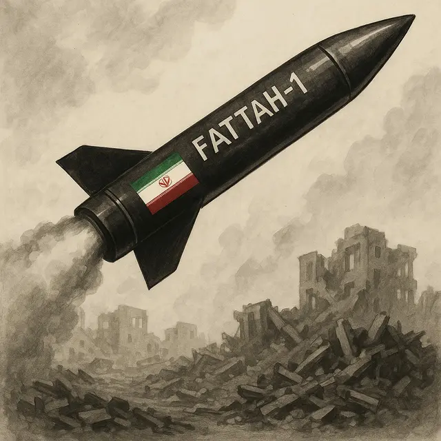 Serangan rudal hipersonik Iran, Fattah-1 berhasil membuat dua kota penting Israel—Tel Aviv dan Haifa hancur.