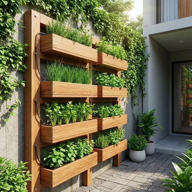 Kebun Sayur Box Planter Kayu