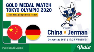 Link Live Streaming Tenis Meja Beregu Putra Olimpiade ...