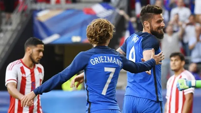 Prancis vs Paraguay