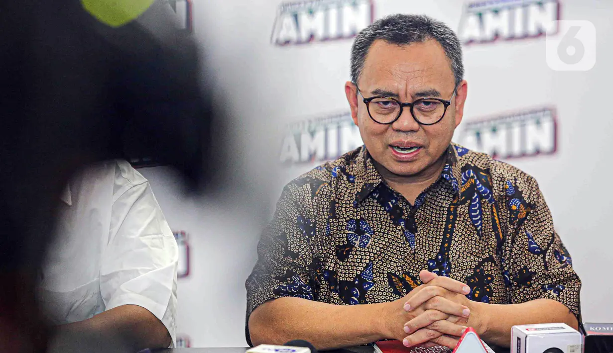Sebelumnya, Sekretaris Jenderal (Sekjen) Partai NasDem, Hermawi Taslim mengungkapkan akan ada sejumlah tokoh yang menyusul bergabung ke dalam barisan Timnas Pemenangan AMIN. (Liputan6.com/Faizal Fanani)