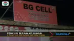 Keberadaan pelaku yang menceburkan diri belum diketahui kondisinya.