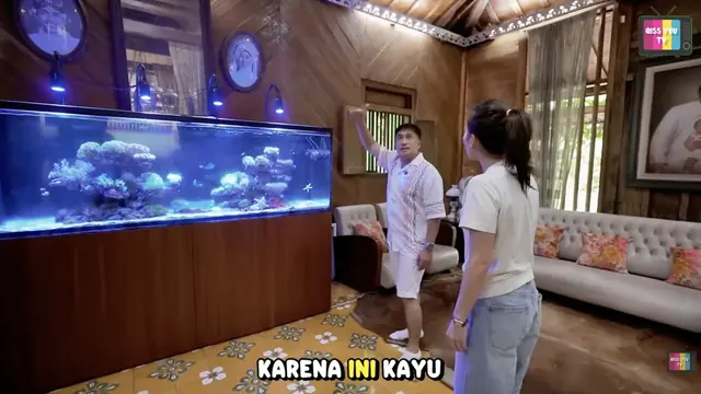 Potret Ruang Tamu Rumah Irfan Hakim