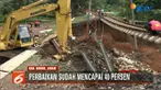 Rencananya, jembatan darurat akan dibuat untuk mempercepat operasional kereta dan ditargetkan akan selesai pada 14 Februari mendatang.